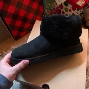 Brand new in box. Ugg classic mini fluff